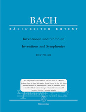 Inventions and Sinfonias BWV 772-801